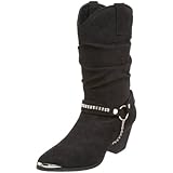 Dingo Women's DI620 Gayle Fashion Boot,Black,7.5 M US