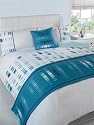 Staten Teal Bed In A Bag Bedding Set, King Size
