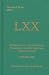 Book IX Congress of the International Organization for Septuagint and Cognate Studies: Cambridge, 1995