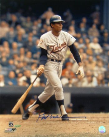 Rod Carew Autographed Minnesota Twins 16x20