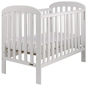 East Coast Anna Dropside Cot (White)