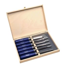 Marples M444/SB6 6-Piece Blue Chip Bench Chisel Set
