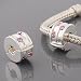 Andante-Stones 925 Silber Bead Clip Stopper Zirkonia Rosa Element Kugel f�r European Beads + Organzas�ckchen