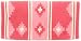 Mayatex Saddle Blanket - Wool Pony Apache - Fandango Pink and Sweet Pink
