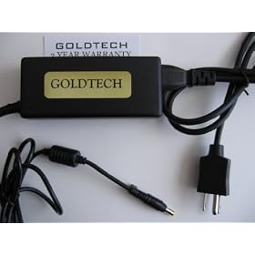 Goldtech Replacement Plug with 2 Year Warranty for Hp Compaq Presario Ac Adapter Laptop Notebook Computer Power Battery Charger 65w 19v 901 902 903 907 908 909 910 911 914 916 917 919 922 923 925 930 935 940 943 945 950 955 2800