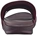 adidas Men's Adilette Comfort Slides Sandals, Maroon/White/Maroon, 13