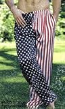 USA PRINT Mens Magic Silk Sexy Lounge Pants