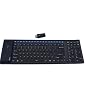 Flexible, Foldable, Water Resistant * WIRELESS * Full Size Keyboard with * MULTIMEDIA KEYS *