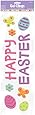 Happy Easter Gel Clings Party Accessory