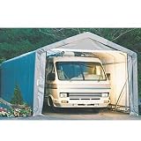 ShelterLogic 14Ft.W House Style Instant Garage - 44ft.L x 14ft.W x 16ft.H, Model# 77431