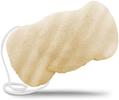 Earthen Beauty All Natural Original Face and Body Konjac Sponge for All Skin Types