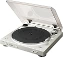 Denon DP-200 Vollautomatischer Plattenspieler (MM-System, Phono-Equalizer, PC-Software, USB-Anschluss) silber