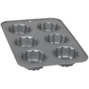 Baker's Secret Basics Nonstick Mini Fluted Tube Pan by Baker's Secret