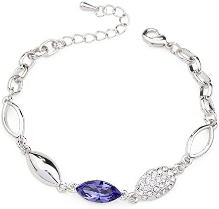 HONEYKISS Women's Sound Shell Korean Jewelry Crystal Bracelet(C6)