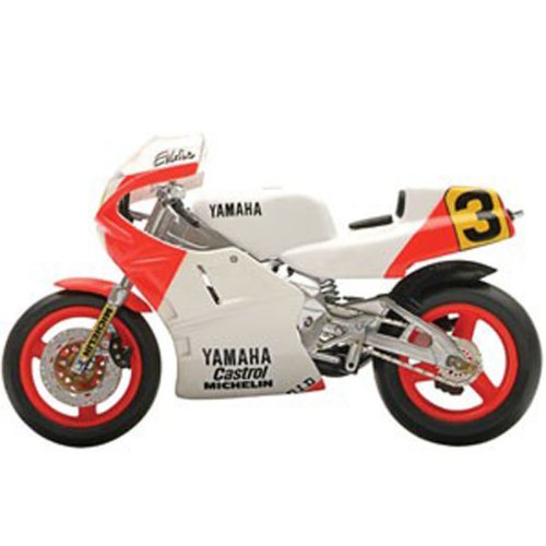 Childrens Toyshop  Third Party New : 1:22 Scale Lawson 1988 Yamaha YZR OW98 Bike Diecast Model
