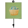 50's American Fairy Cake Green Metal Sign and Hook