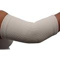 Maxar Wool/Elastic Elbow Brace White