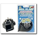 Full Blast Extra Loud Replacement Horn, Low Tone 400Hz (380-2T) by Wolo