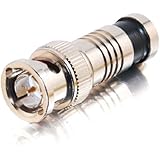 BNC Male Compression Coax Connectors RG59 Pack of 20 Pcs