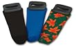 Single Wine Bottle Tote Bag Maintains Beverage Temperature - Leaf Print