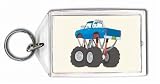 Monster Truck Keychain