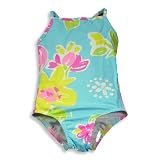 Anita G : Girlfriends by Anita G. - Girls One Piece Swimsuit, Turquoise, Multi