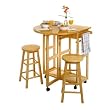 Breakfast Cart with 2 Stools