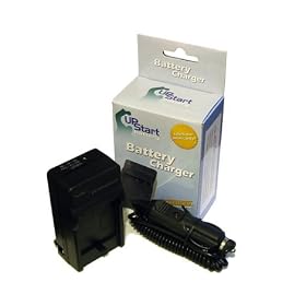 UpStart Battery NP-BD1 BC-CSD NP-FD1 Replacement AC/DC Dual Charger for Sony Cyber-shot Digital Cameras