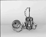 Antique Brass 5 Lt & Down Lt/4 Wire/Cpy