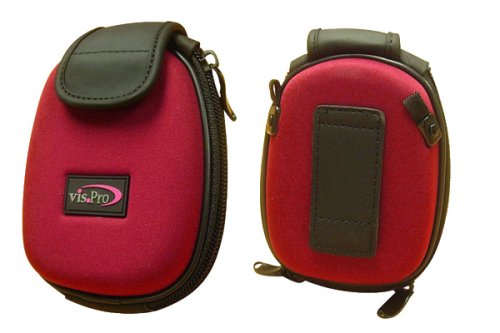 New vis.Pro Digital Camera Cases-Color: Red