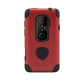 高耐衝撃性＋防塵機能＋防滴機能 HTC EVO 3D ケース Trident Aegis シリーズ (レッド)