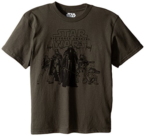 Star Wars Boys' T-Shirt, Charcoal, X-Large
