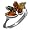 Certified Genuine Multicolor Amber and Sterling Silver Fantasy Ring