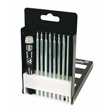 Wiha 26999 System 4 Precision Blade Set, Hex Metric, 9 Piece