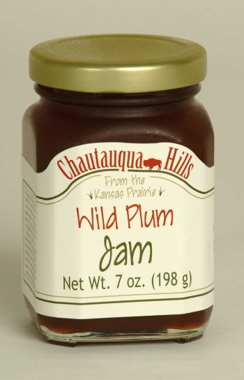 Chautauqua Hills Wild Plum Jam, 9 Ounce by The Red Buffalo