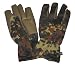 Sports : Fleece-Fingerhandschuhe ALPIN flecktarn winddicht S-XXXL