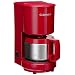 Cuisinart DCC-450R 4-Cup Coffeemaker with Stainless Steel Carafe, Red