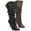 Anne Michelle by Journee High Heeled Slouchy Boot