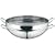 WMF Macau 18/10 stainless steel wok with steamer and lid 36cm