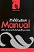 Publication Manual of the American Psychological Association (Fifth Edition) by American Psychological Association ISBN 1557988102