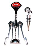 Motorhead Products NFL 2-Piece Cork Screw with Broncos Logo and Helmet Shaped Bottle Stopper