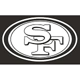 San Francisco 49ers 8x8 Die Cut Window Cling