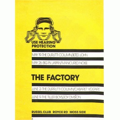 FAC-1 Print - Peter Saville (Limited Edition)
