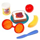 Fisher Price Lunch Combo Play Food PBJ Peanut Butter & Jelly Sandwich Set