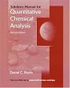 Quantitative Chemical Analysis Student Solutions Manual