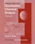 Quantitative Chemical Analysis Student Solutions Manual