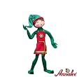 14" Green Corduroy Elf By Annalee 14" Green Corduroy Elf By Annalee