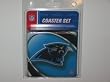 CAROLINA PANTHERS 4 Pack (4" x 4") Foam DRINK COASTER SET