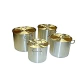 Review Cajun Cookware  / Cajun Cookware 4 Piece Heavy Duty Stock Pot Set