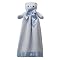 Lovie Bernhardt Bear Blanket in a Gift Box - Blue